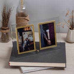 GT 224/-G вертикальная прямая двойная , золото 10х15