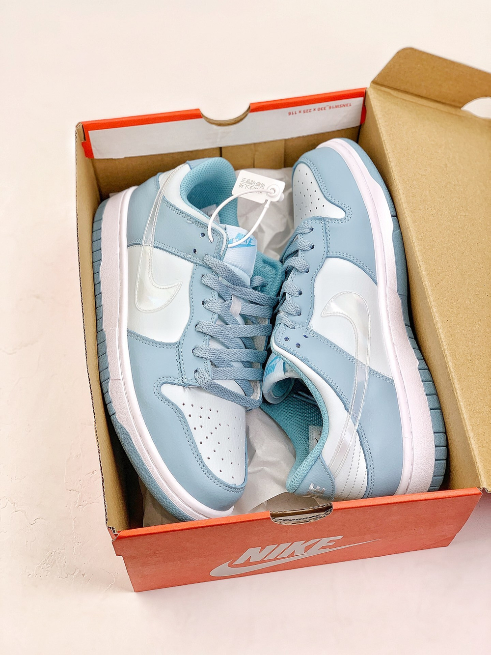 Nike Dunk Low Clear Blue Swoosh (GS)