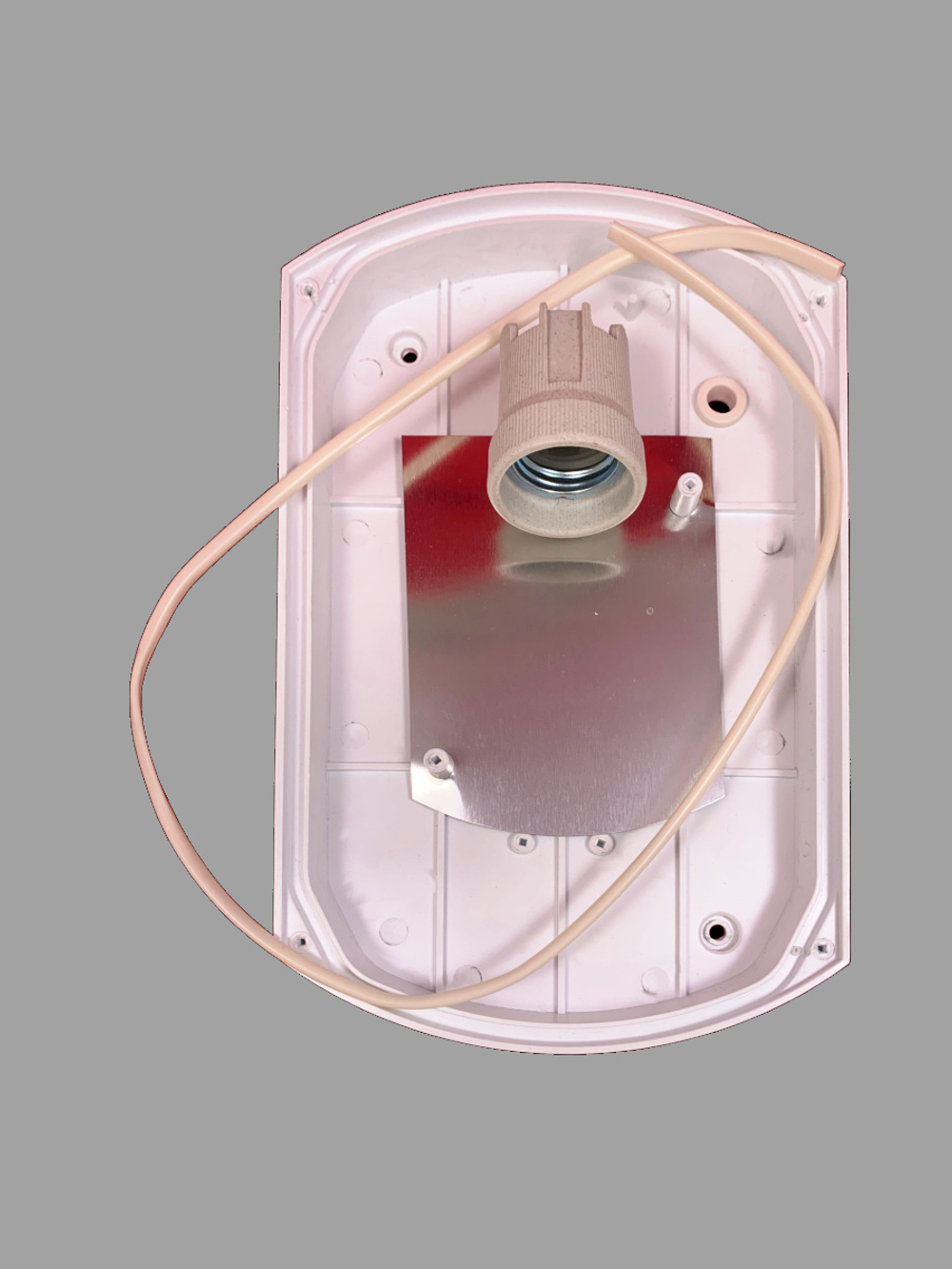 Потолочный влагозащищённый светильник для большой лампы Е27 с ударопрочным плафоном IP54 | Царь-Огонь Свет