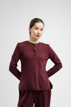 Лонгслив с планкой, М 25153