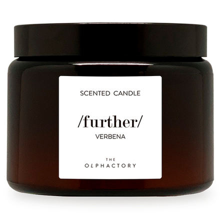 Свеча ароматическая The Olphactory, Further, Verbena, 60 ч