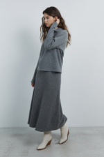 Поло с винтажными пуговицами из шерсти