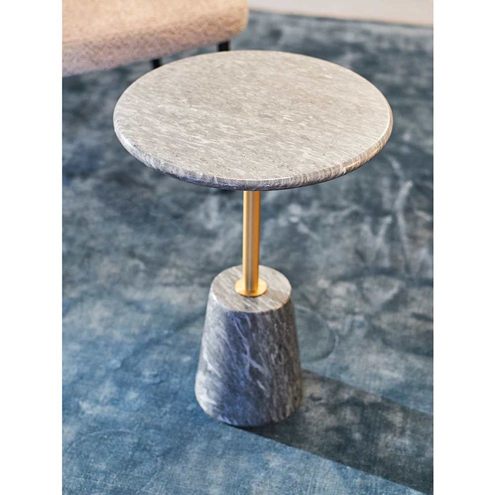 Столик кофейный gryd, D40 см, серый