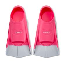 Ласты для бассейна TORRES F01, SWF012401PN, р. EU 27-29 (XXS), розово-серый