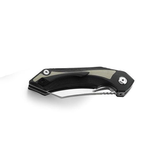 Складной нож Bestech Kasta BG45C c клинком из стали 154CM, рукоять микарта