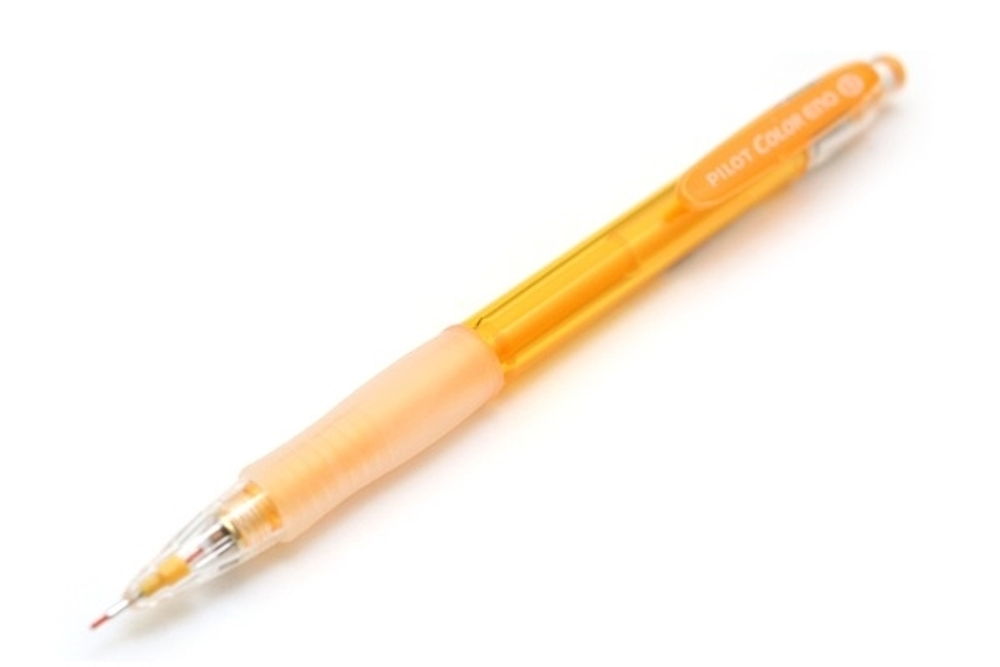 Цветной механический карандаш 0.7 мм Pilot Color Eno Orange (оранжевый)