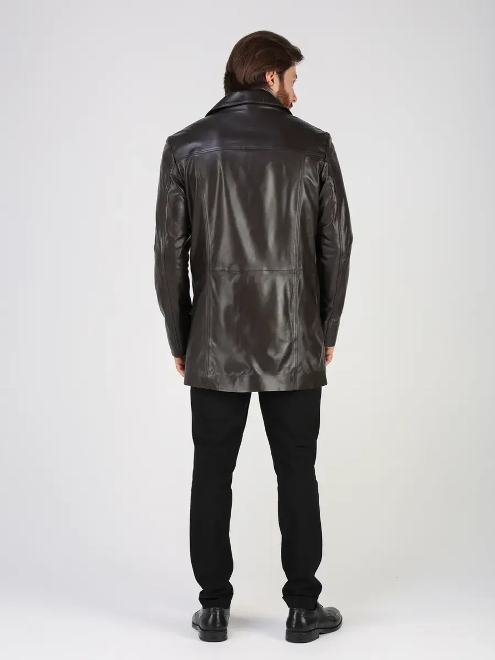 Кожаная куртка демисезонная блейзер пиджак