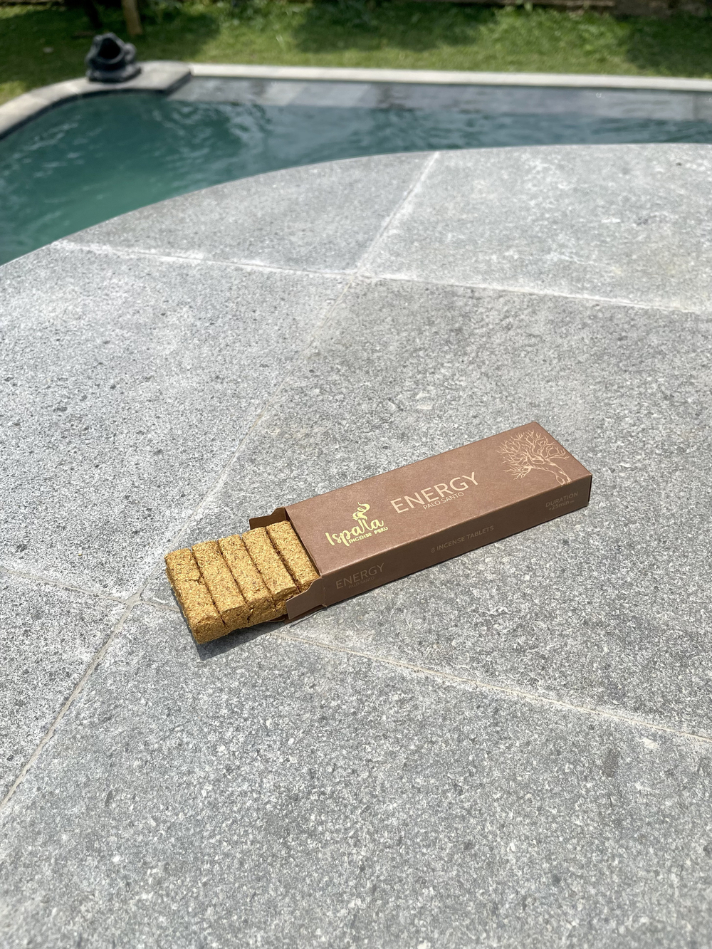 Кубики ISPALLA Palo Santo «Энергия» (аромат пало санто) 12 упаковок