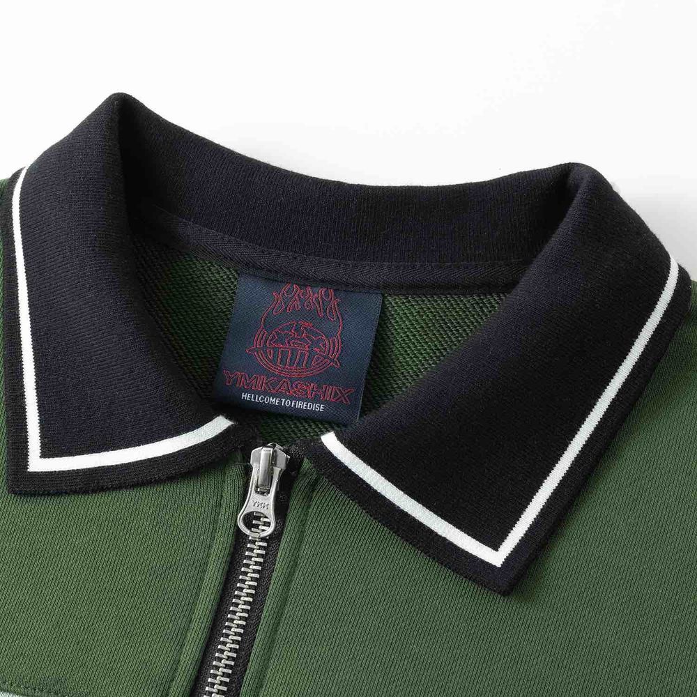 Толстовка Ymkashix Four Stripes зеленый/фисташковый/серый/черный