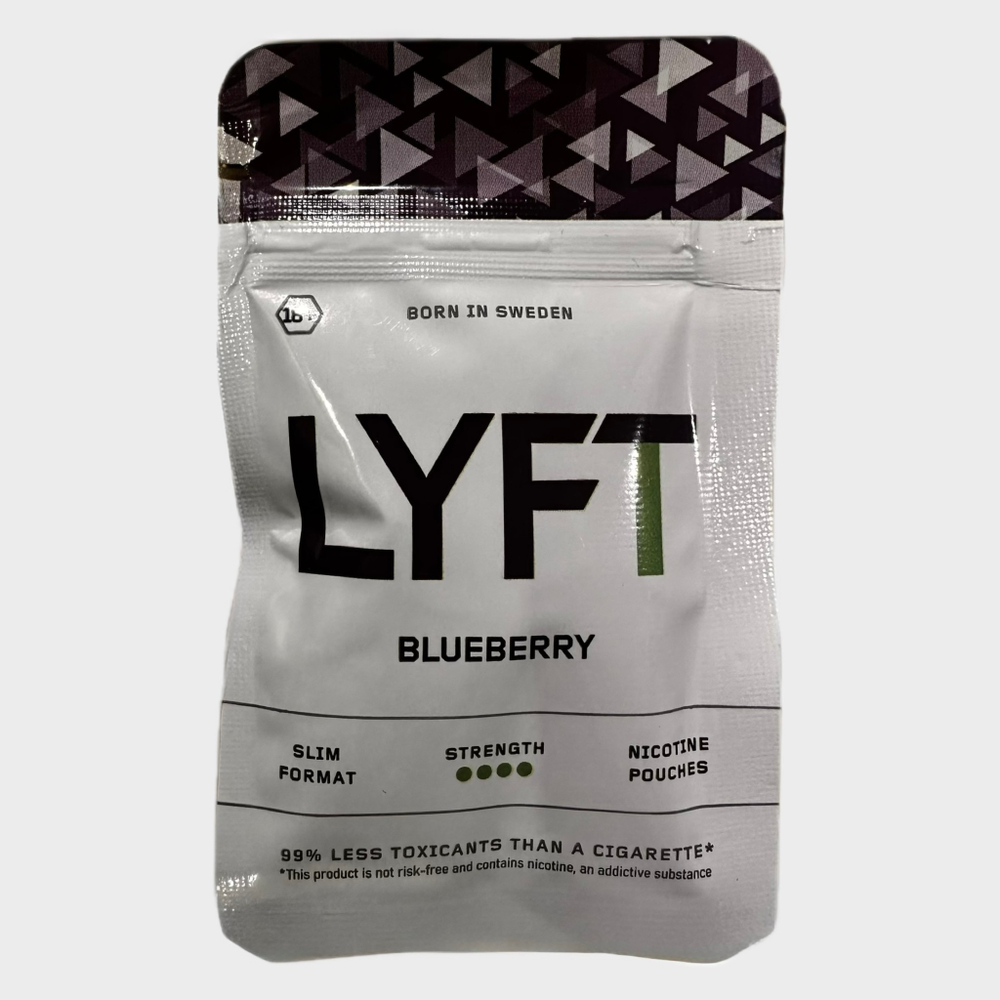 LYFT BLUEBERRY НИКОТИНОВЫЕ ПЛАСТИНКИ (10 МГ) - ЧЕРНИКА