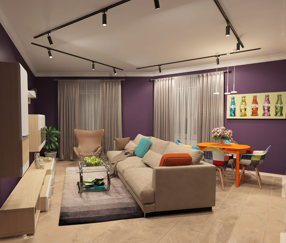 DK6202-BK Трековый светильник IP 20, 15 Вт, GU10, черный, алюминий