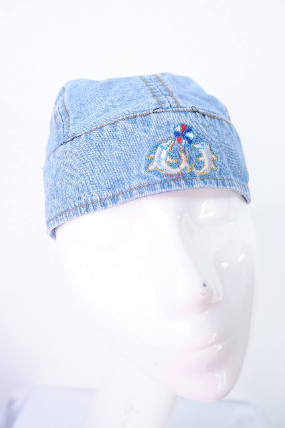 Бандана джинсовая детская