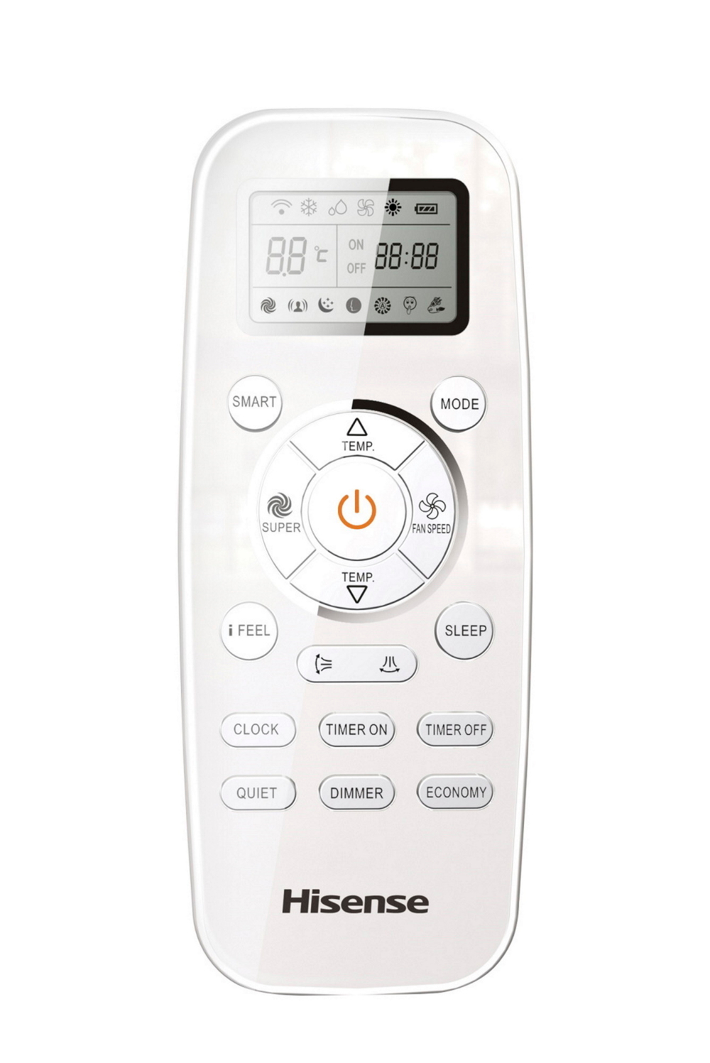 Пульт управления к сплит-системе Hisense AS-09HR4RYDDL3