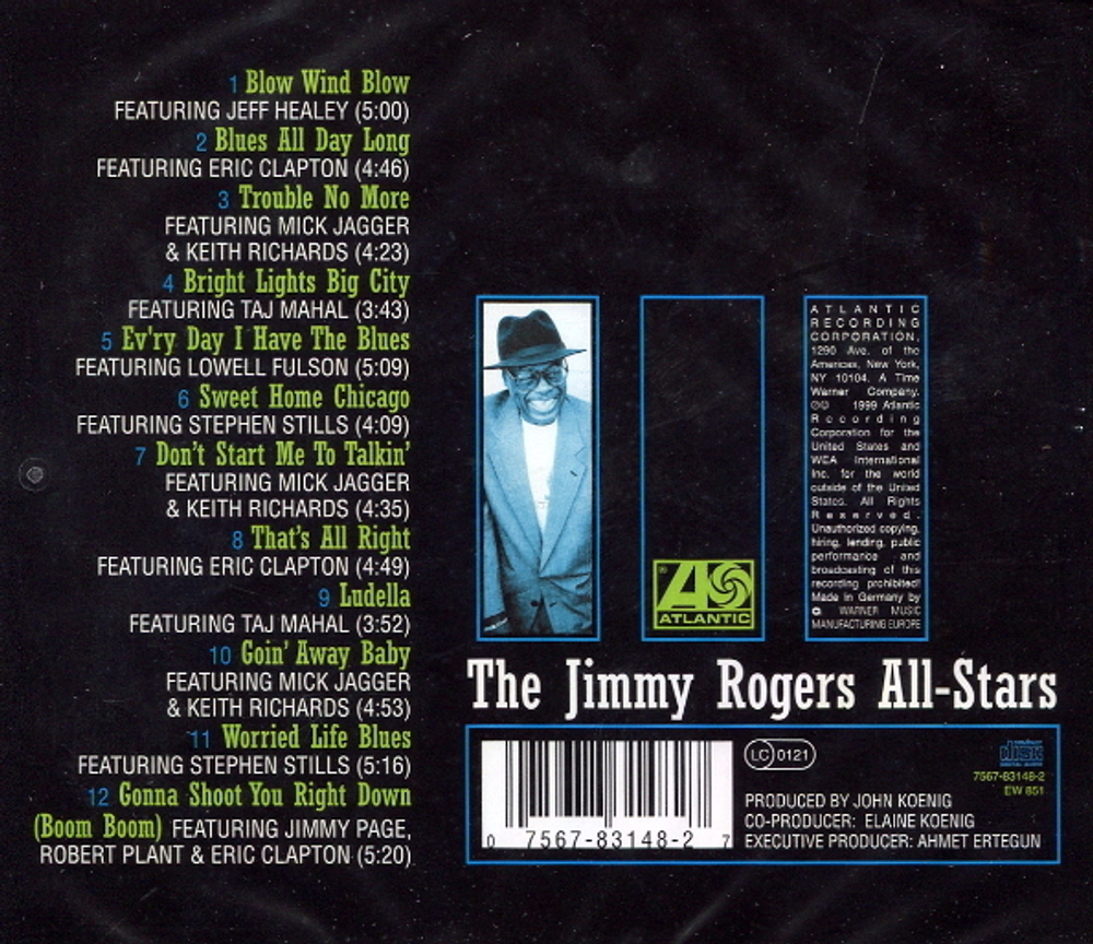 Jimmy Rogers All-Stars / Blues Blues Blues (CD)