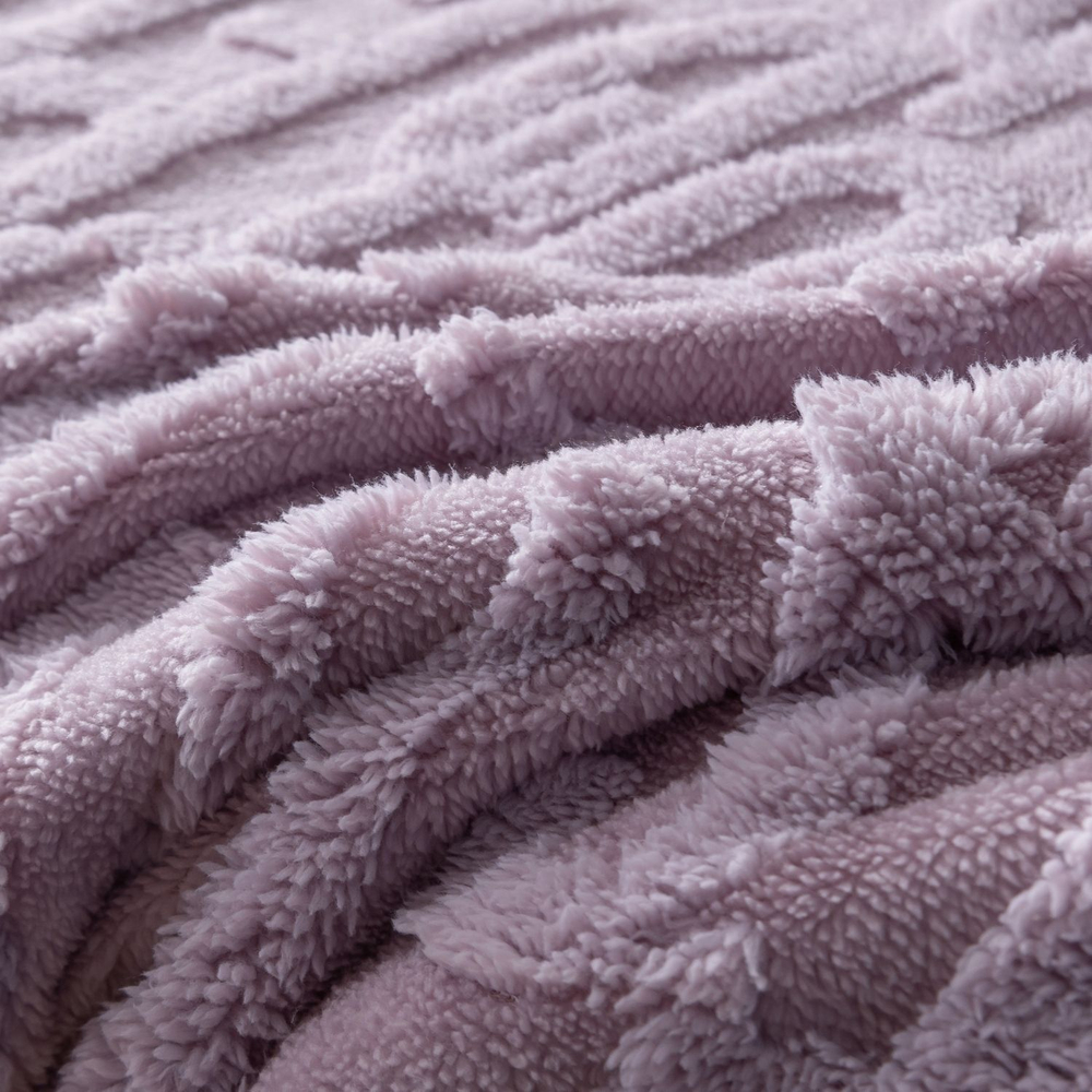Невероятно мягкий и нежный плед VIVA - HOME TEXTILE из бамбуковой микрофибры "Тиснение 3D"