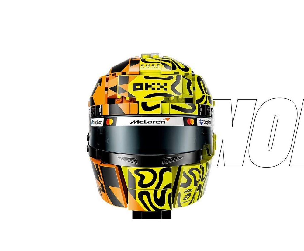 Конструктор LEGO Editions Шлем Ландо Норриса 43023 | LEGO McLaren Mastercard F1 Team Lando Norris Helmet 793 детали 14+
