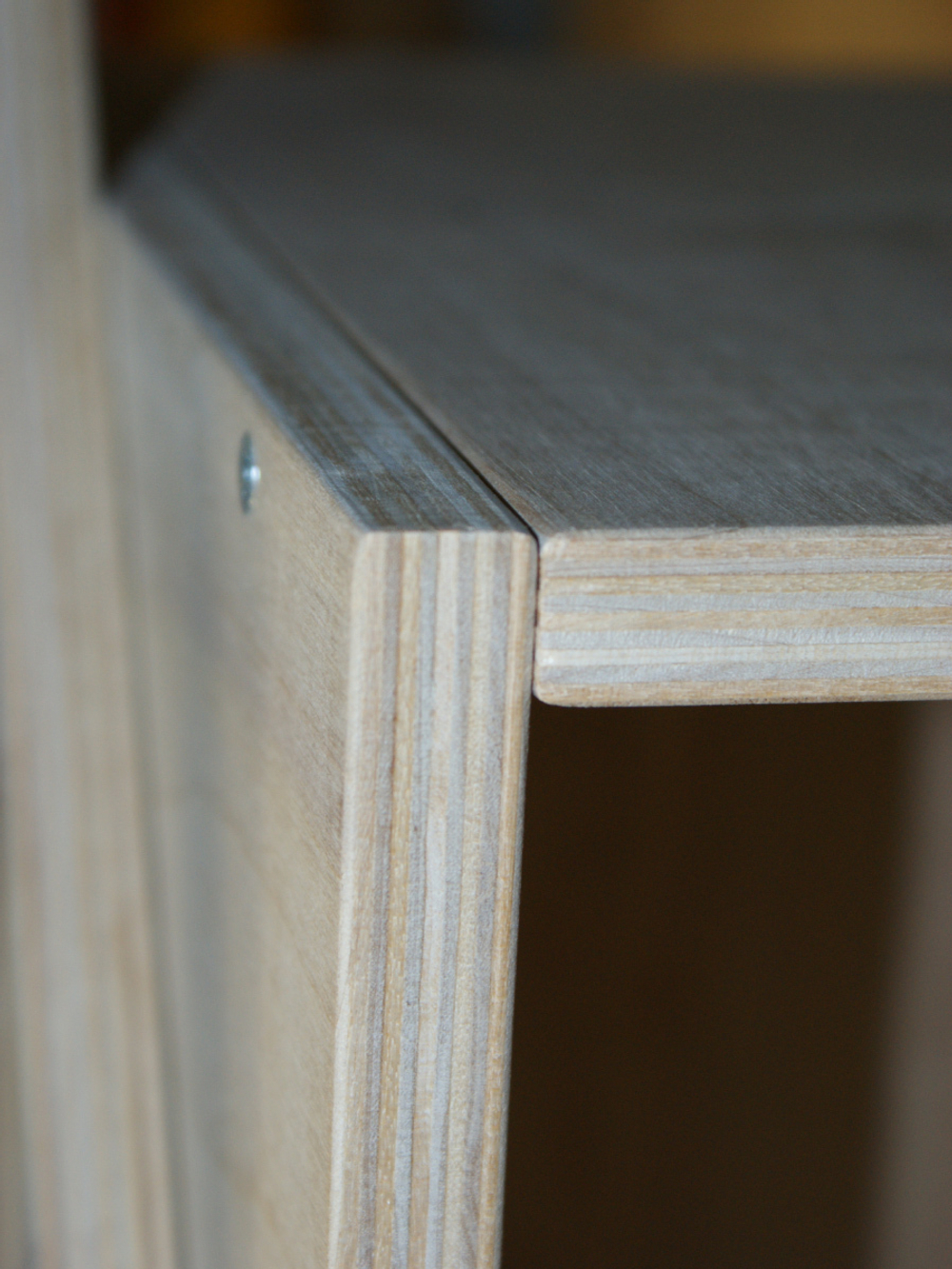 Ящик кейс органайзер для хранения до 100 виниловых пластинок (CUBE2) бежевый без крышки