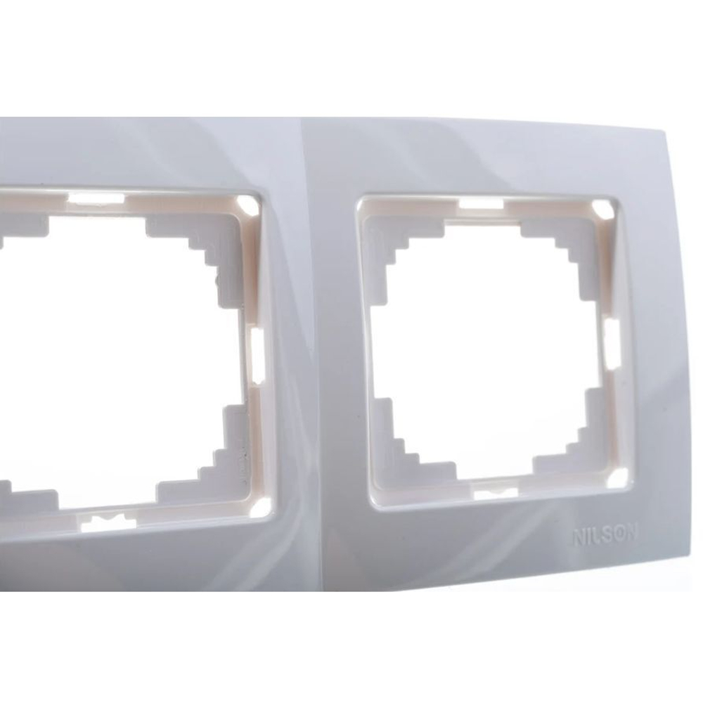 Рамка 5-я NILSON Touran белый 24110095