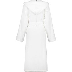 Халат с капюшоном женский Cawo Sauna Time 832 67 белый