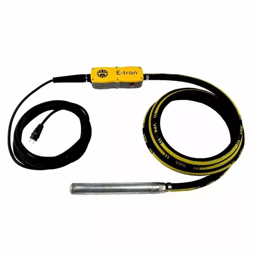 Глубинный вибратор VPK E-tron 50 высокочастотный - [220V / 50 мм / 5-10 м]