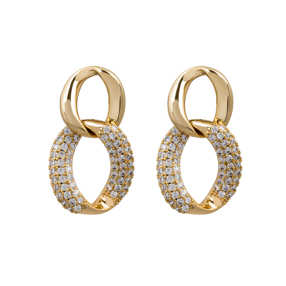 Серьги Fiore Luna ABE27977-02 G