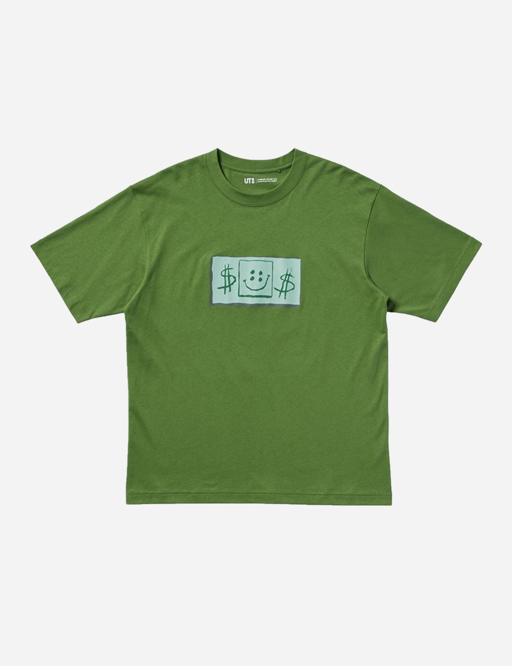 Uniqlo Sponge Bob Green Tee (477913)