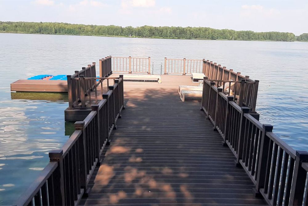 Террасная доска Deckron (Декрон) WoodLike с 3D тиснением, 153x28, длина 400 см, Венге (Шоколад)