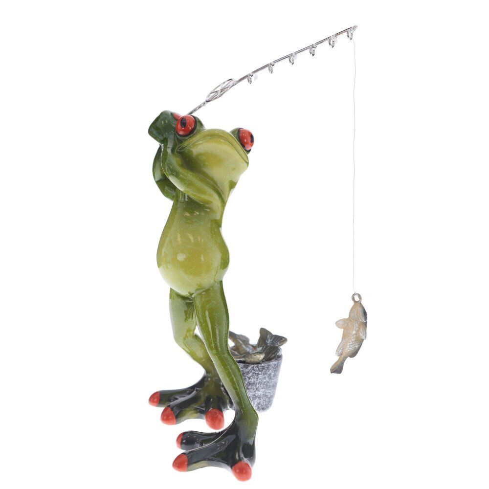 GAEM Фигурка декоративная "Лягушка", L13 W10 H20 см