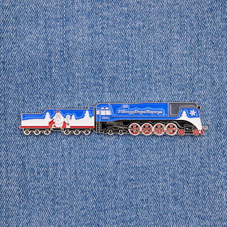 Магнит паровоз П36 - серия Поезд Деда Мороза