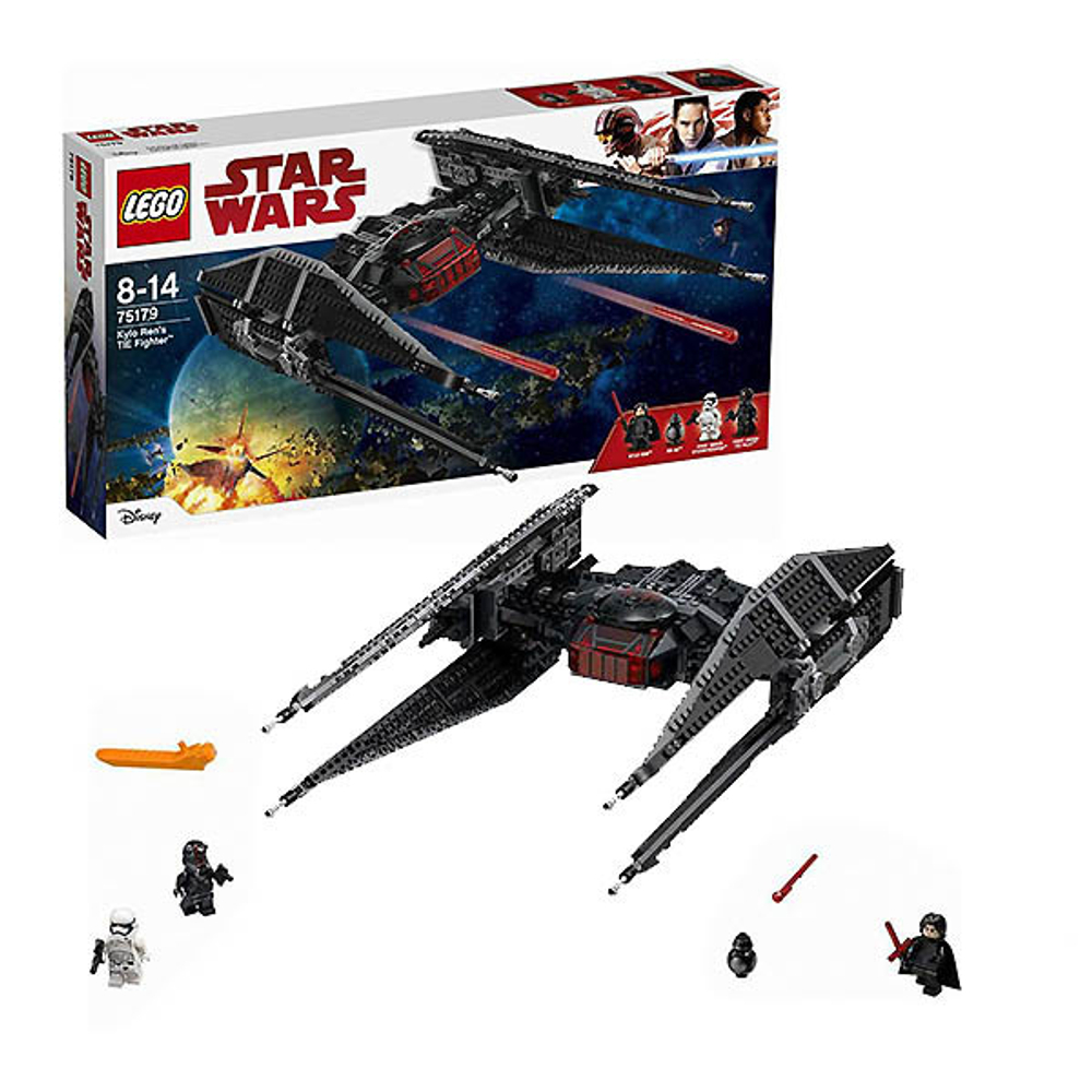 LEGO Star Wars: Истребитель СИД Кайло Рена 75179 — Kylo Ren's TIE Fighter — Лего Стар ворз Звёздные войны