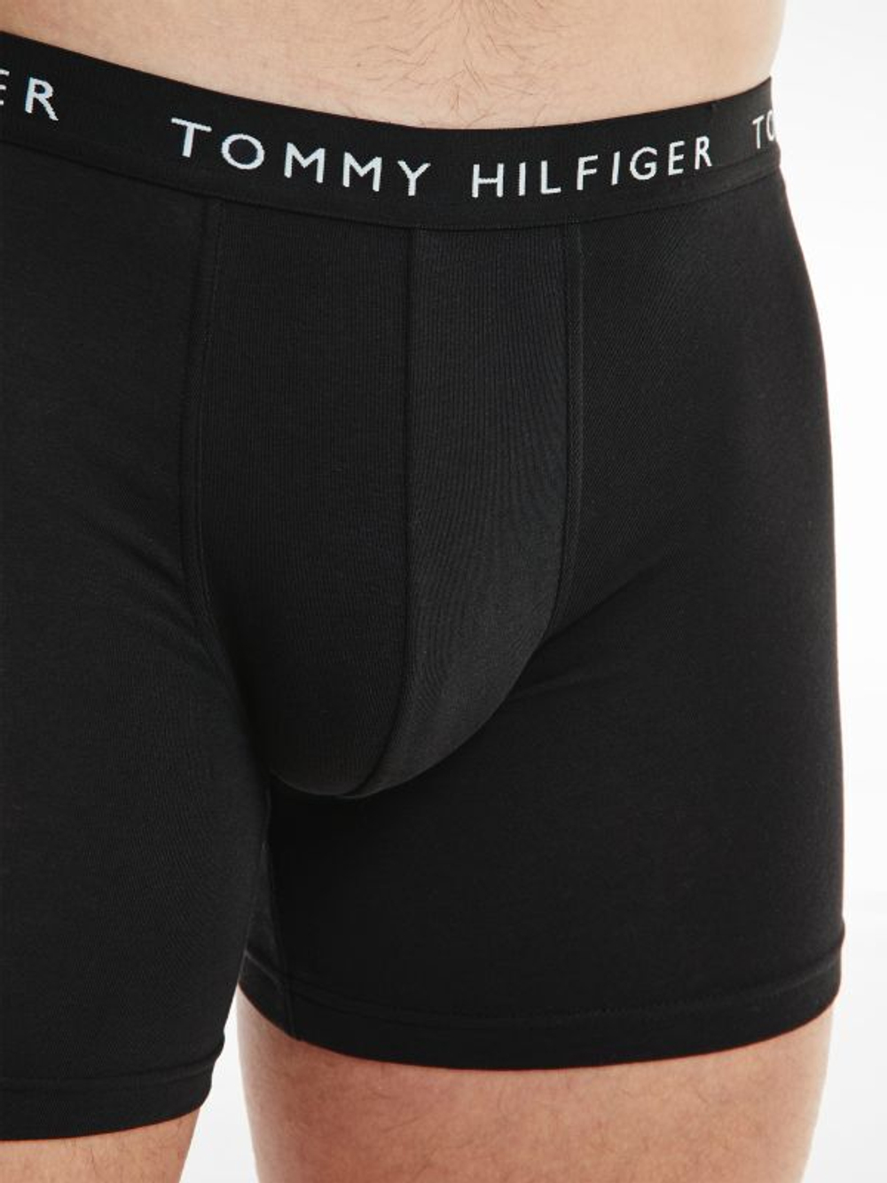 Мужские спортивные боксеры Tommy Hilfiger Boxer Brief 3P - black