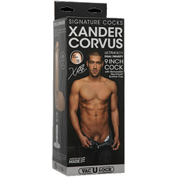 Фаллоимитатор с мошонкой на съемной присоске Xander Corvus Signature Cocks ТПЕ