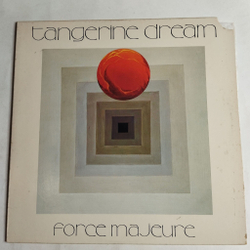 Винтажная виниловая пластинка LP Tangerine Dream Force Majeure (USA 1981)