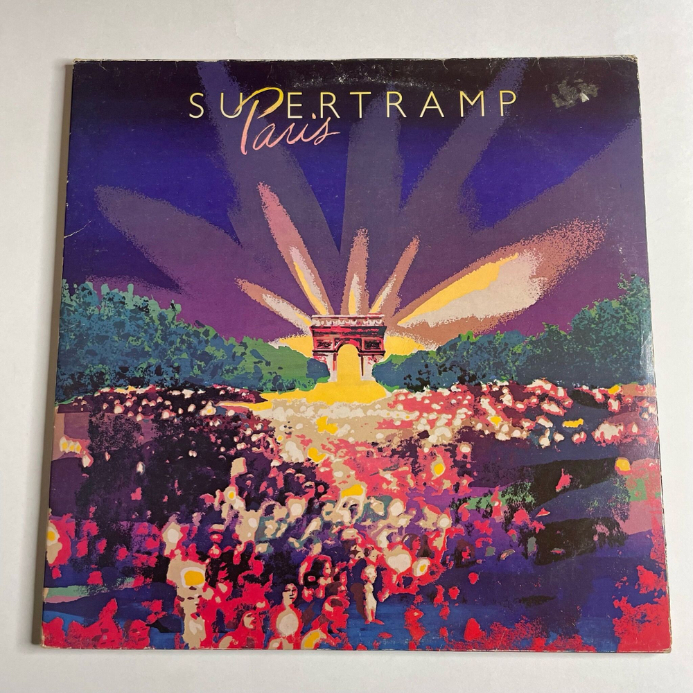Винтажная виниловая пластинка LP Supertramp Paris (Holland 1980) Breakfast In America