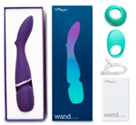 Фиолетовый вибратор-жезл We-Vibe Wand