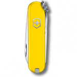 Нож-брелок Victorinox Classic SD Colors, 58 мм, 7 функций, "Sunny Side"