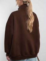 Свитшот на молнии Everest Коричневый