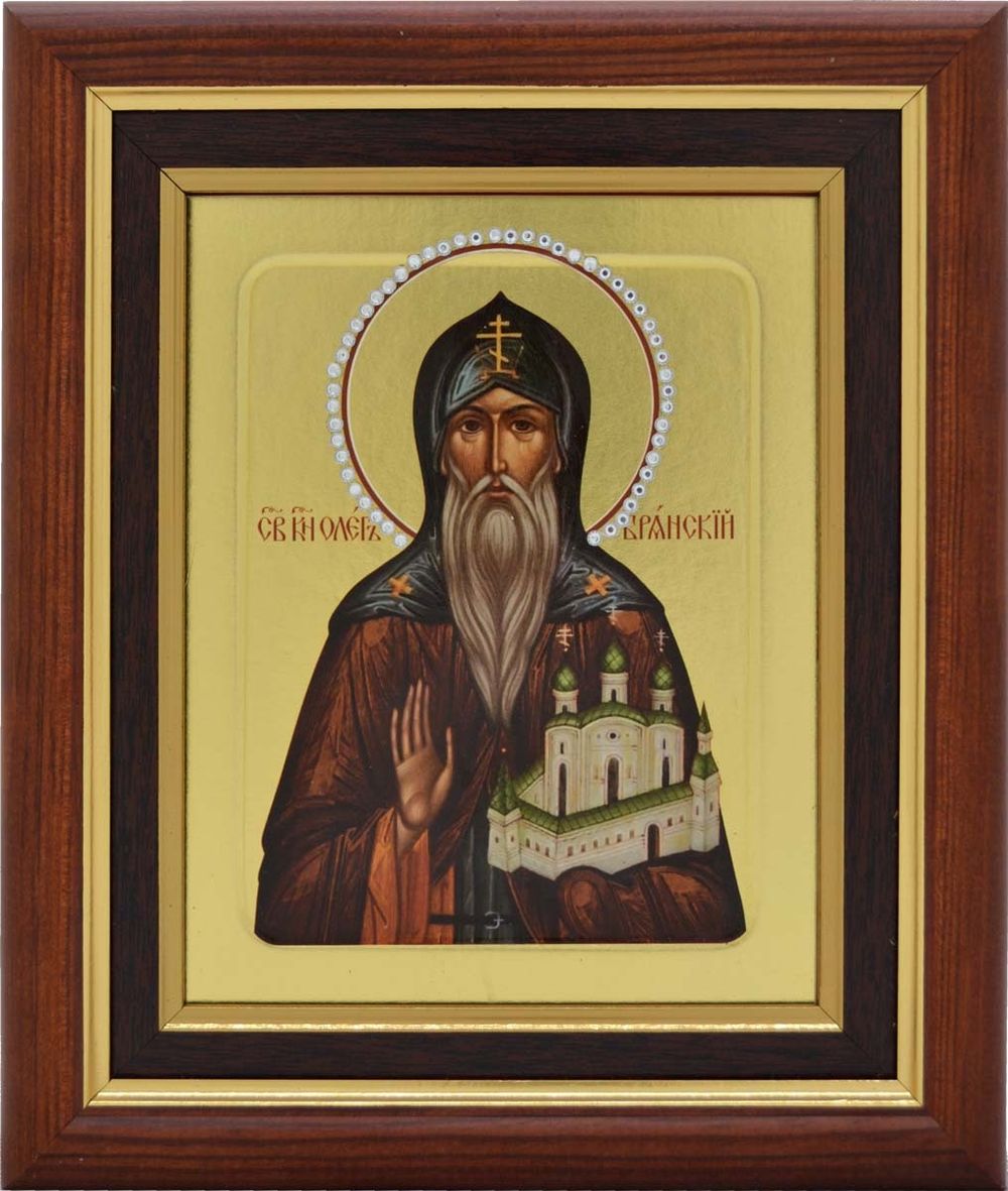 Олег Брянский. Икона, писанная в монастыре.