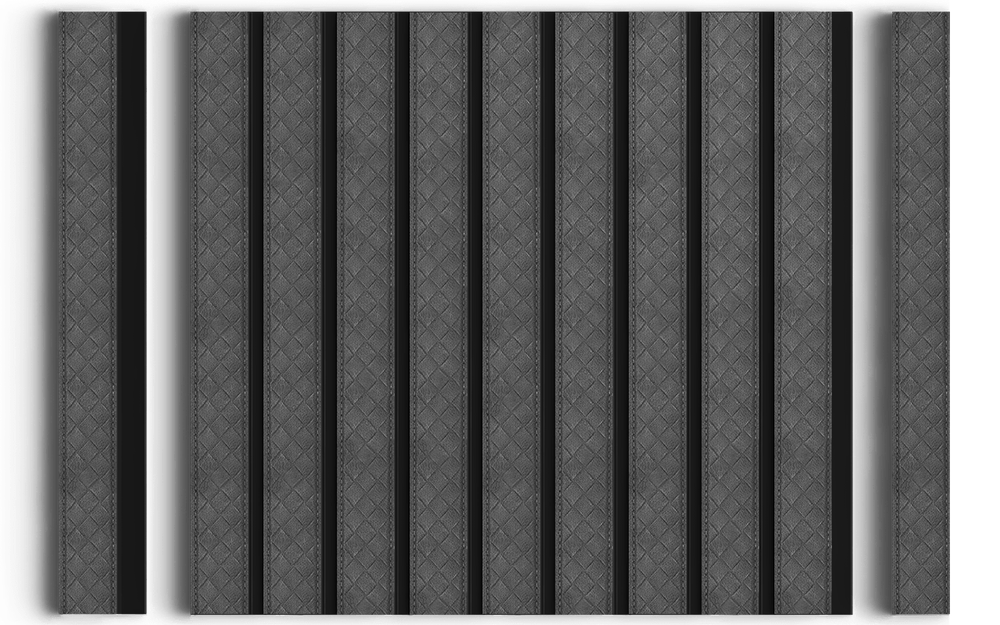 Стеновая панель HiWood декорированная, 270x12 см