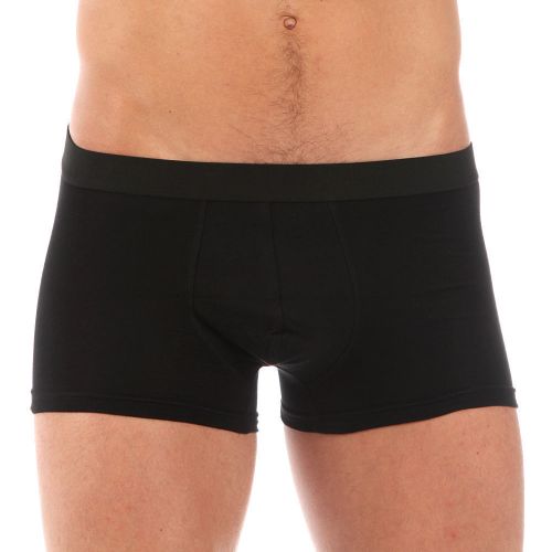 Мужские трусы боксеры черные Romeo Rossi RR6012-2