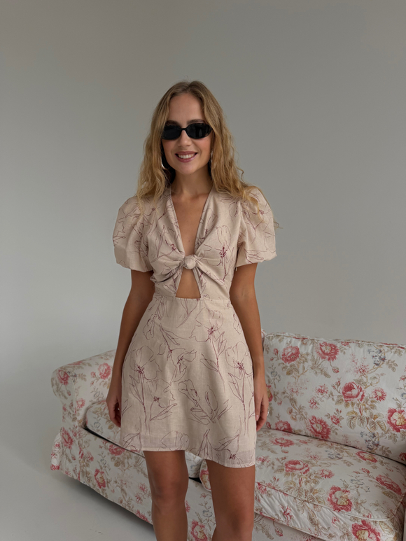 Платье Phi Phi бежевый