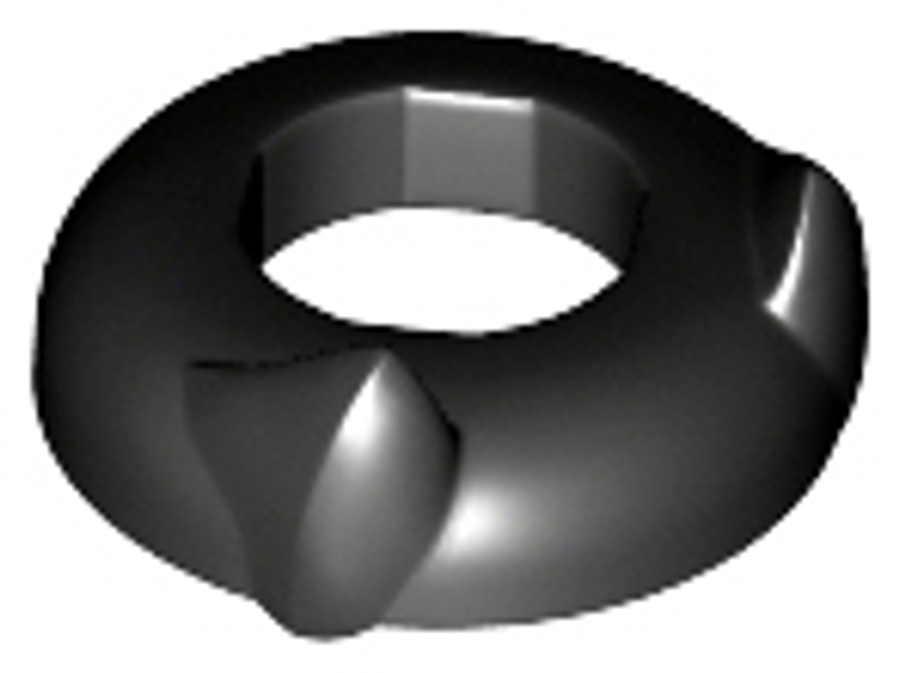 Верх с ушами 25264, Black
