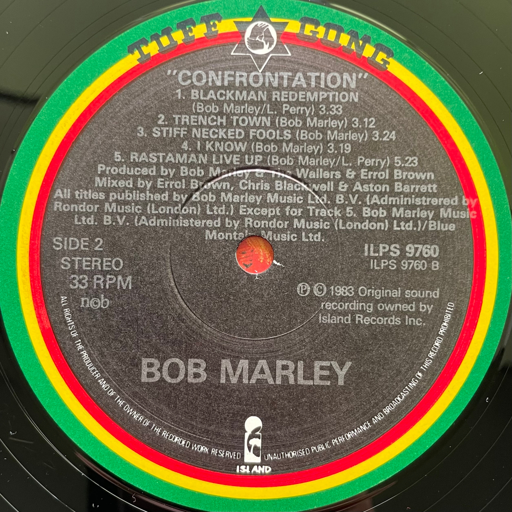 Bob Marley & The Wailers - Confrontation (Скандинавия 1973г.)
