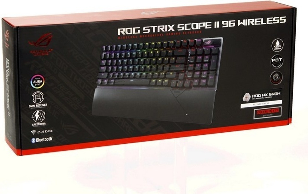 Клавиатура ASUS X901 STRIX SCOPE II 96 черный