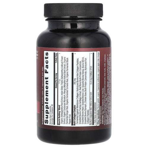 Ancient Nutrition, Multi Collagen Advanced, улучшенный коллаген для мышц, 90 капсул