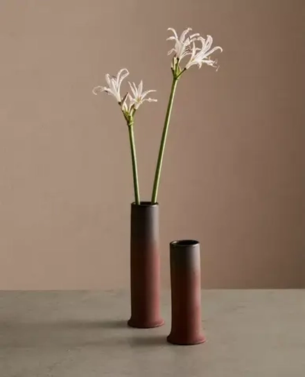 ZARA HOME КЕРАМИЧЕСКАЯ ВАЗА, КОРИЧНЕВЫЙ