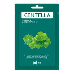 Yu.R Тканевая маска для лица с экстрактом центеллы азиатской - Me Centella Sheet Mask, 1 шт