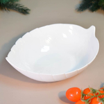 Салатник 21,5см Листья, опаловое стекло, MILLIMI