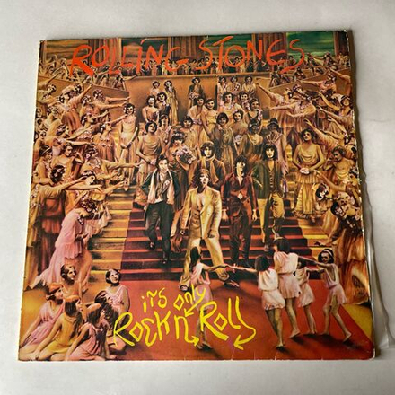Винтажная виниловая пластинка LP The Rolling Stones It's Only Rock N Roll (Югославия 1974)