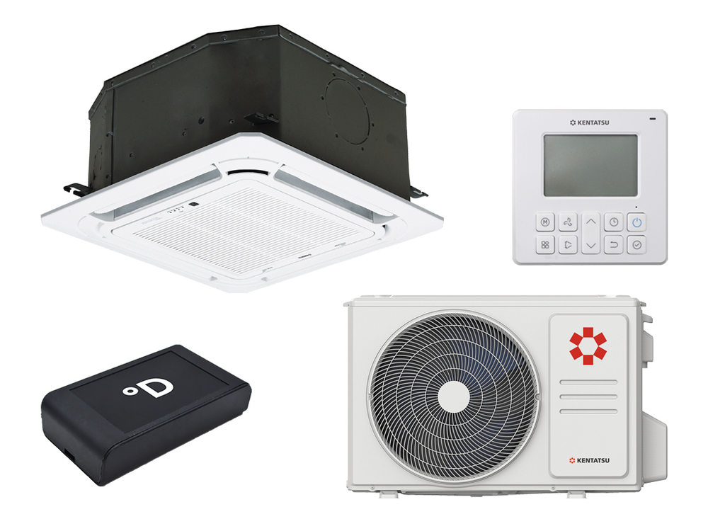 Кассетный кондиционер Kentatsu KSZB-R/KSUNB kszb53hzan1r/ksunb53hzan1/kpu65-d